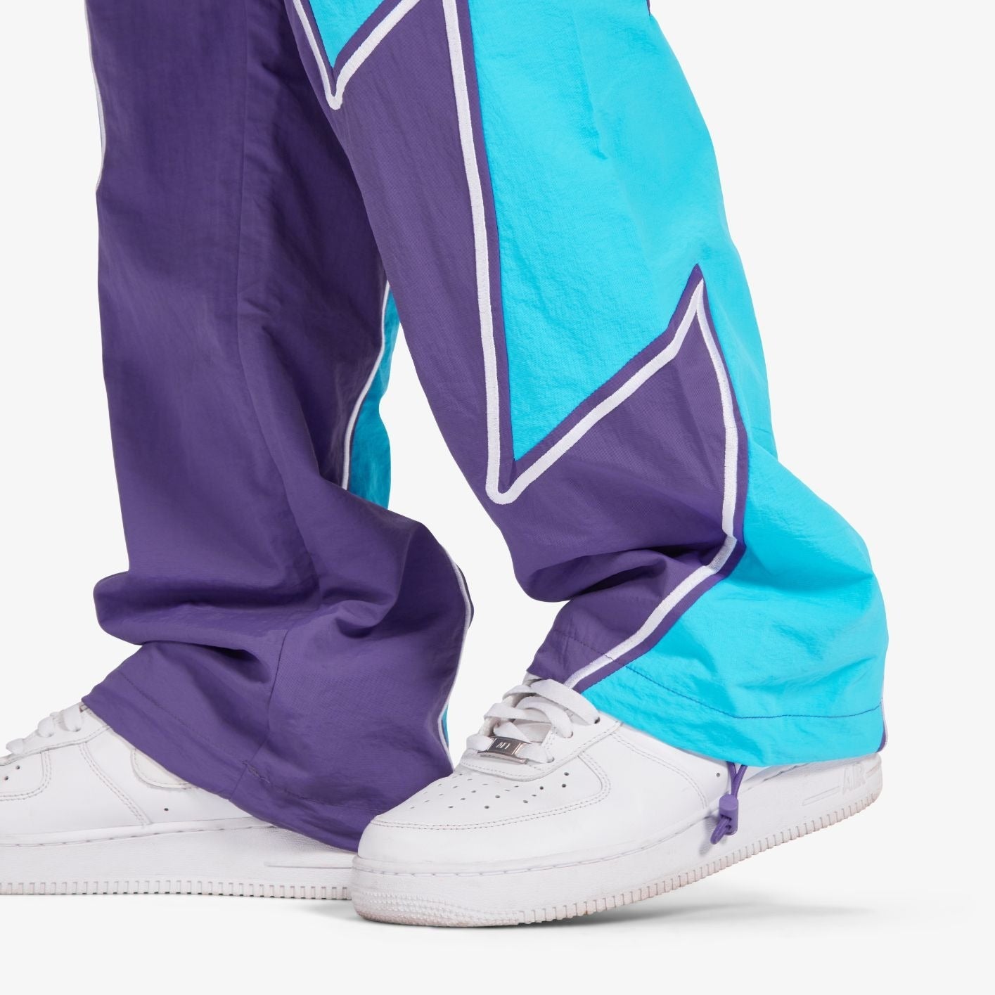 Sugarhill Bolt Windbreaker Pants - Purple by Denim Exchange