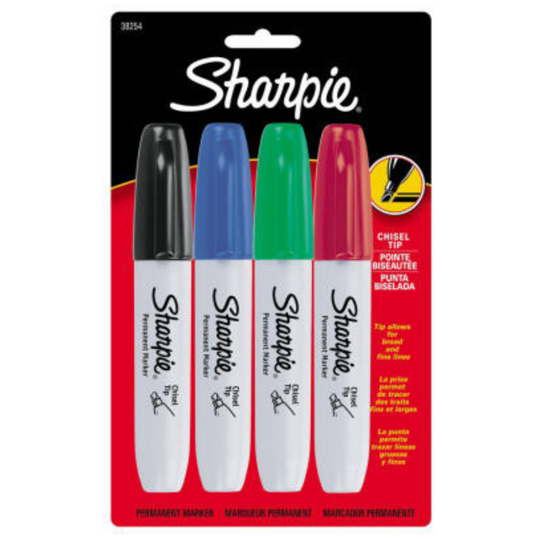 Sharpie Fine Point Permanent Markers 3 pack (Assorted Colors) by Farmacias Savia