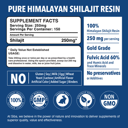 Shilajit Resin