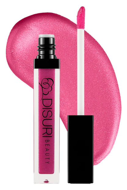 DISURI Beauty Shimmer Blast Lip Gloss - Pink Candy (S2)