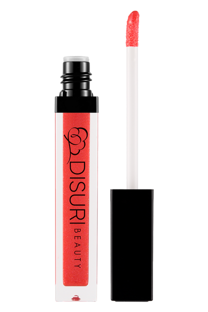 DISURI Beauty Shimmer Blast Lip Gloss - Sunset Glow