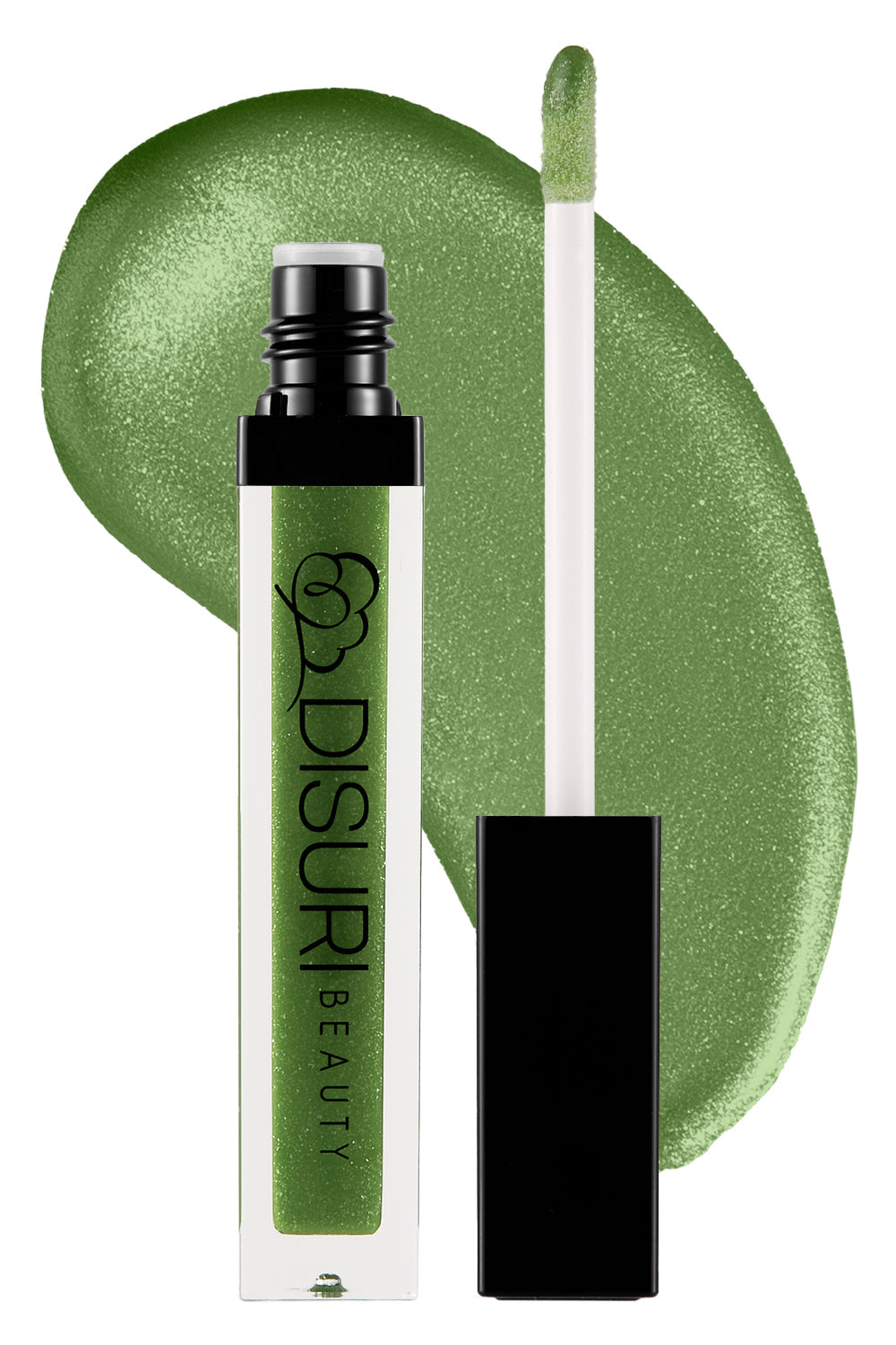 DISURI Beauty Shimmer Blast Lip Gloss - Green Crush (S71)