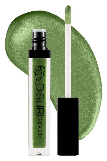 DISURI Beauty Shimmer Blast Lip Gloss - Green Crush (S71)