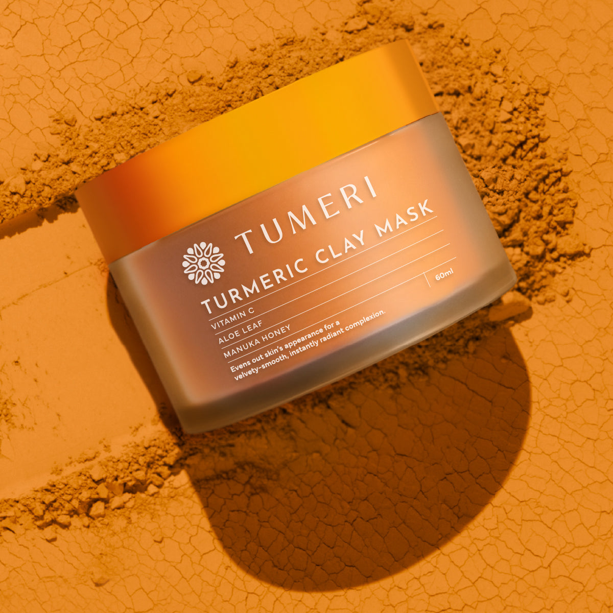 Turmeric + Vitamin C Clay Mask  DestGlow