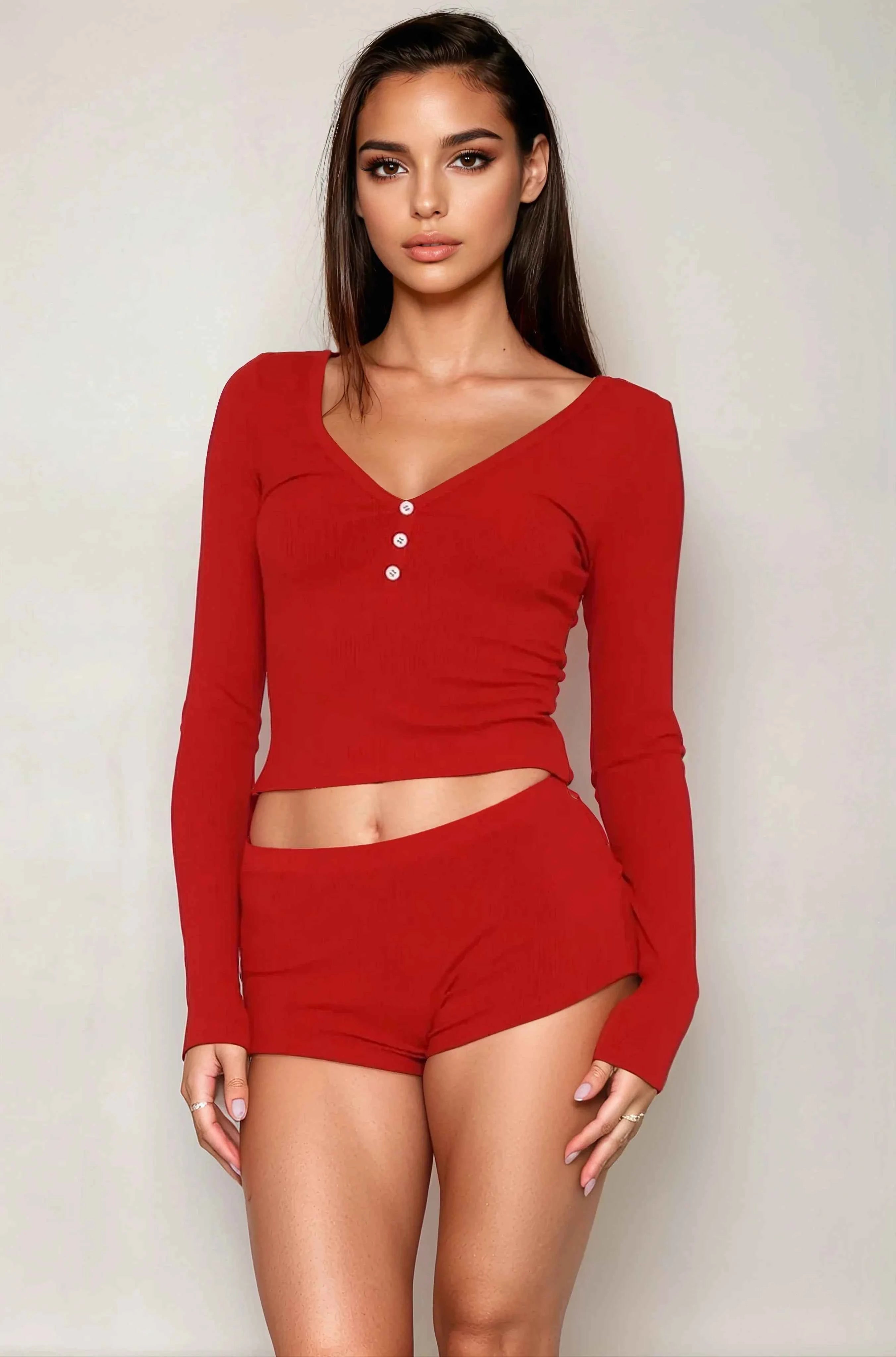 Soft Long Sleeve Loungewear Set