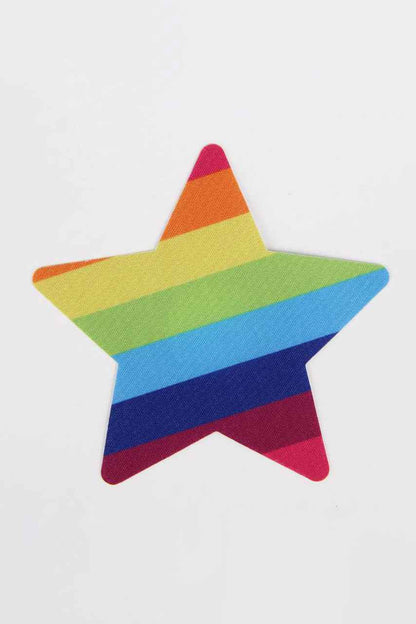 Rainbow Star Pasties