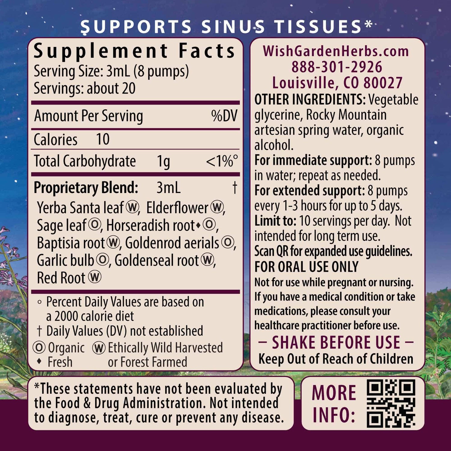 Kick-Ass Sinus Move &amp; Soothe by WishGarden Herbs
