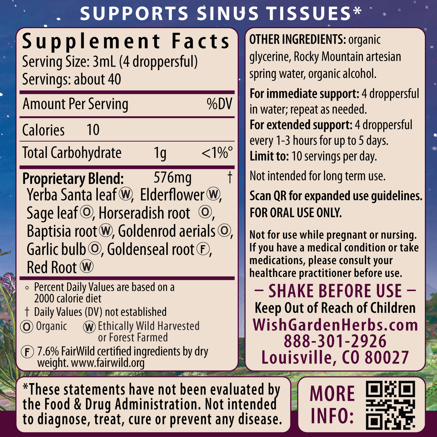 Kick-Ass Sinus Move &amp; Soothe by WishGarden Herbs