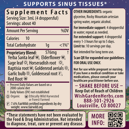 Kick-Ass Sinus Move &amp; Soothe by WishGarden Herbs