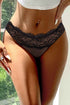 Multi Strap Floral Lace Panty