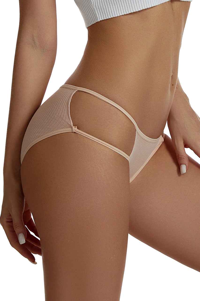 Strappy Ribbed Bikini Panty