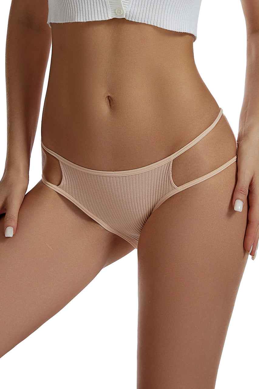 Strappy Ribbed Bikini Panty