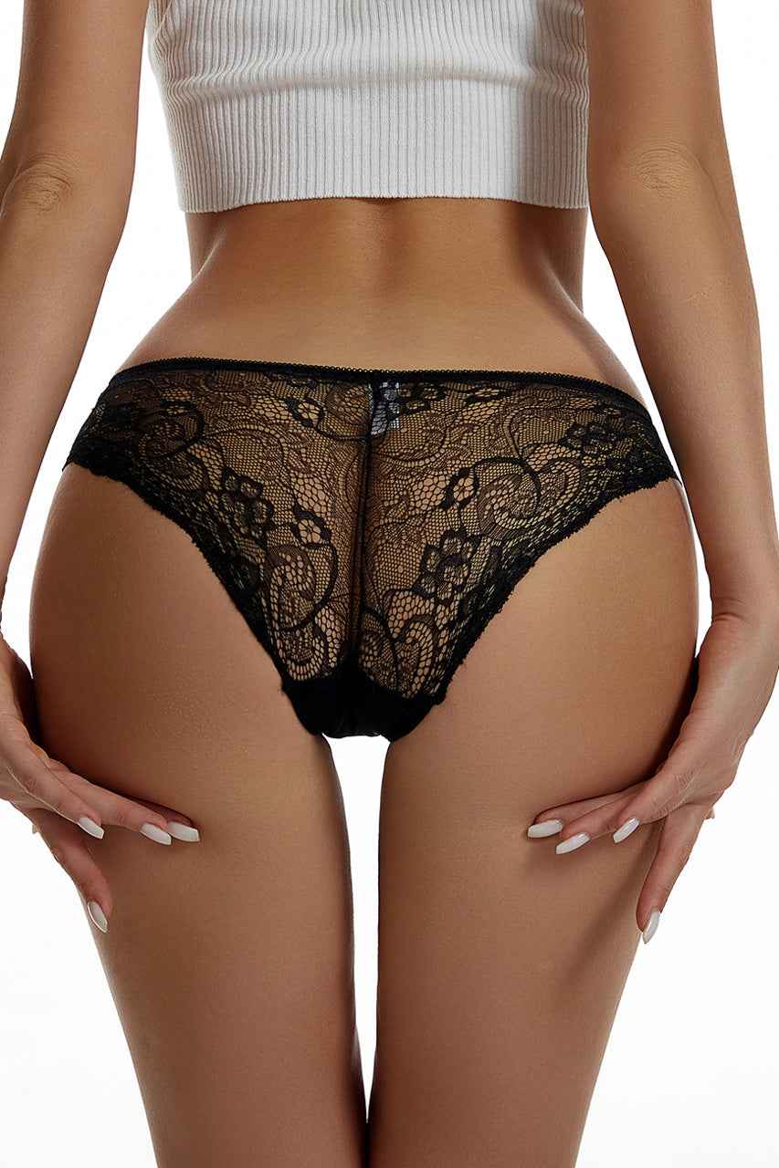 Lace Back Bikini Panty