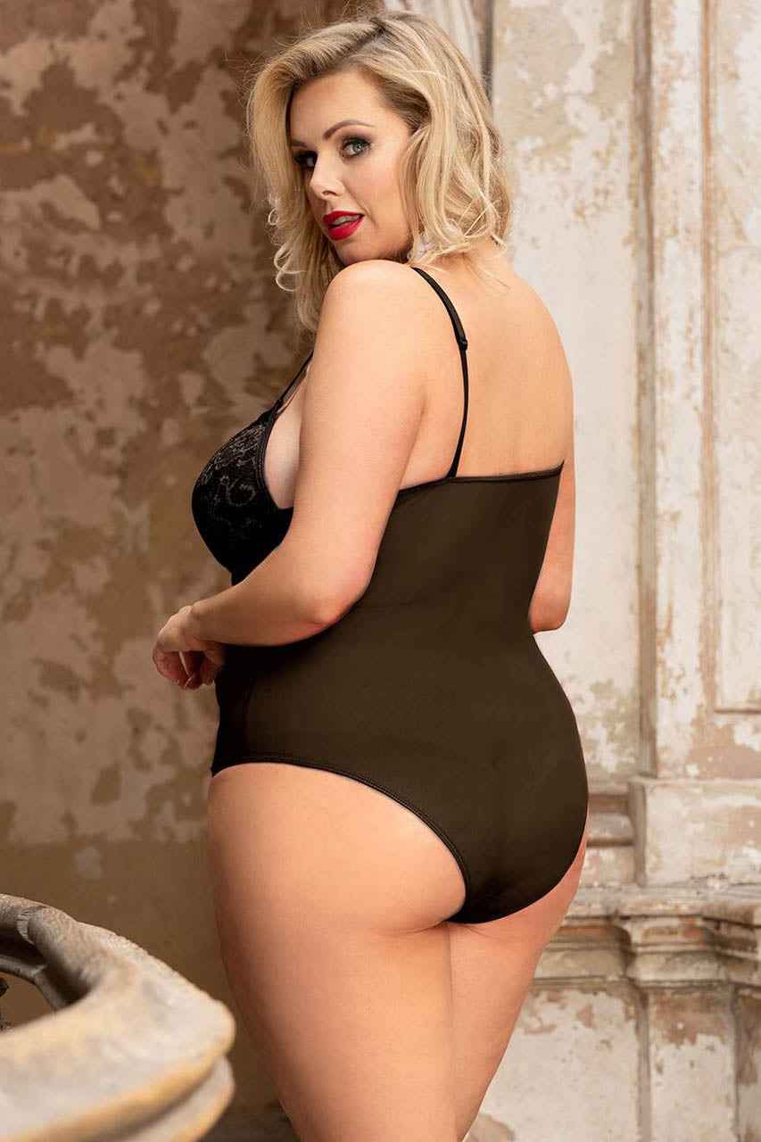 Plus Size Midnight Desires Teddy