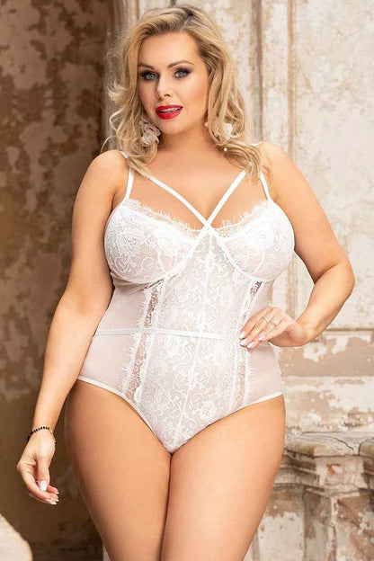 Plus Size Midnight Desires Teddy