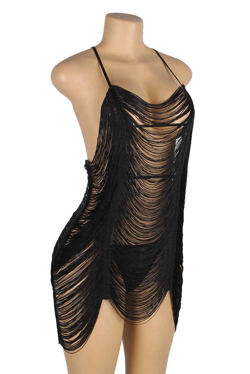 Shimmy Fringe Lingerie Chemise