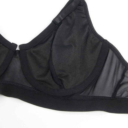 Bondage Bra and Garterbelt Set