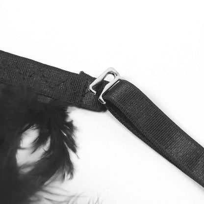 Feather Lace Chain Lingerie Bra Set