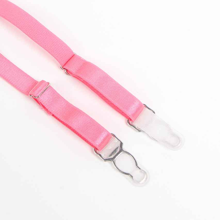 Neon Lace Bra and Garter Set