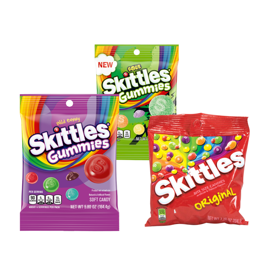 Skittles Gummies – Variety (5.7–5.8 oz) by Farmacias Savia