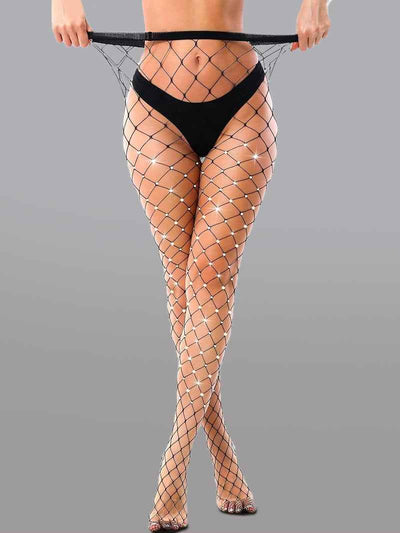 Diamond Fishnet Tights - leggings
