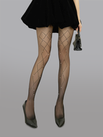 Diamond Checkered Tights - leggings