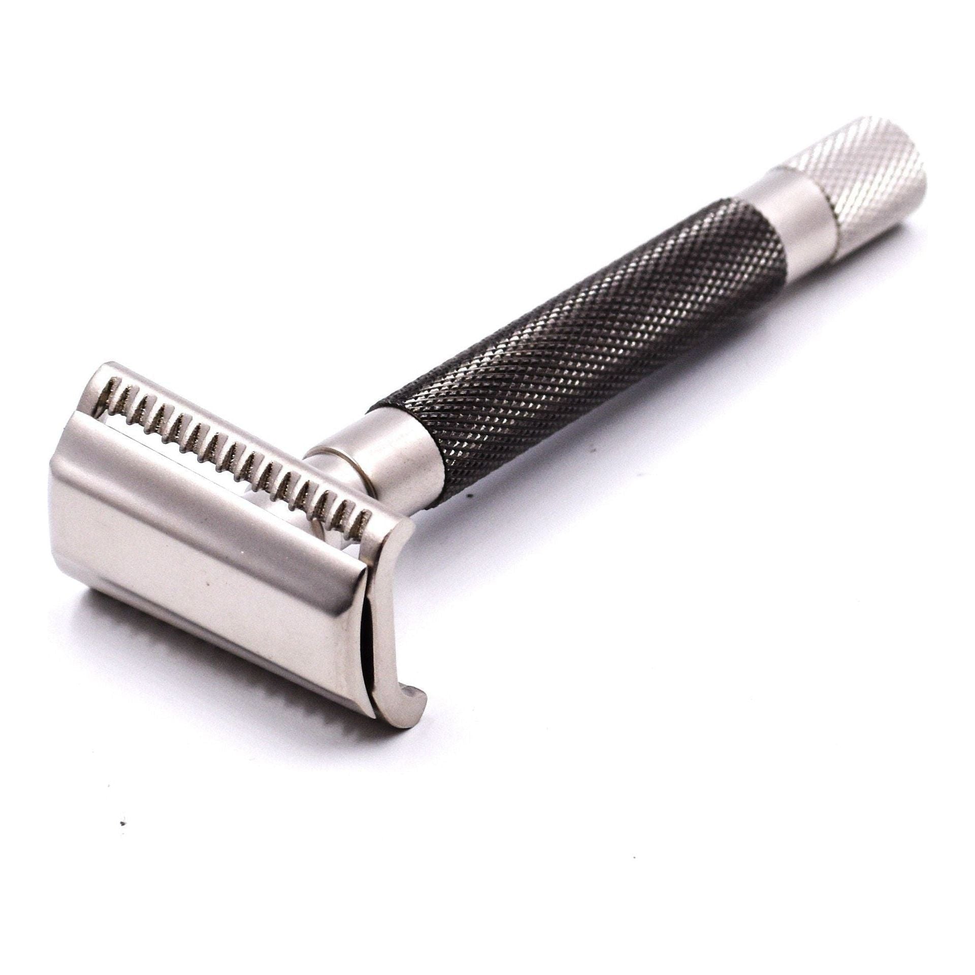 Parker 55SL-GR Graphite Semi Slant 3 Piece Safety Razor by Pasteur Pharmacy