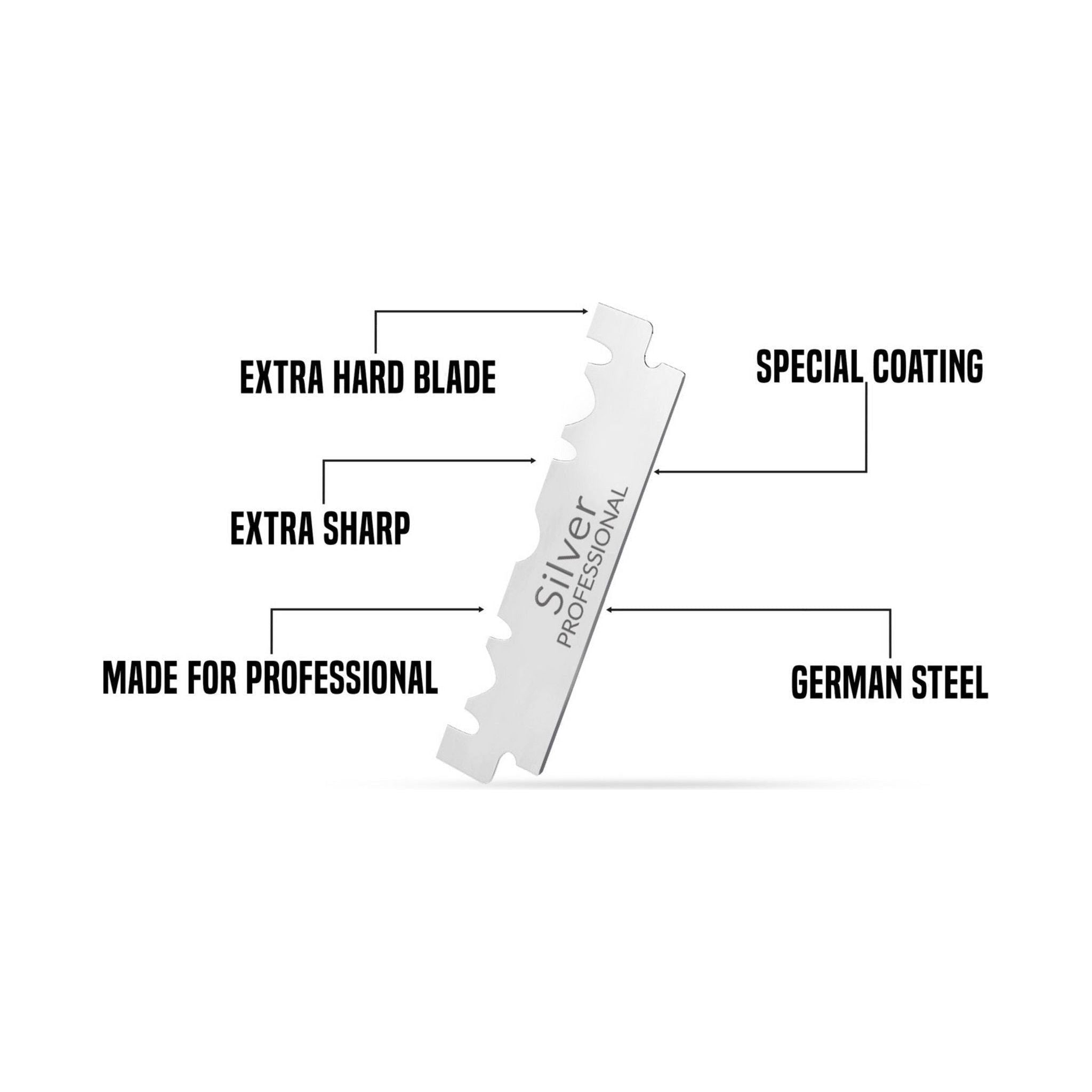 My-Blades Silver Single Edge Razor Blades 100 ct by Pasteur Pharmacy