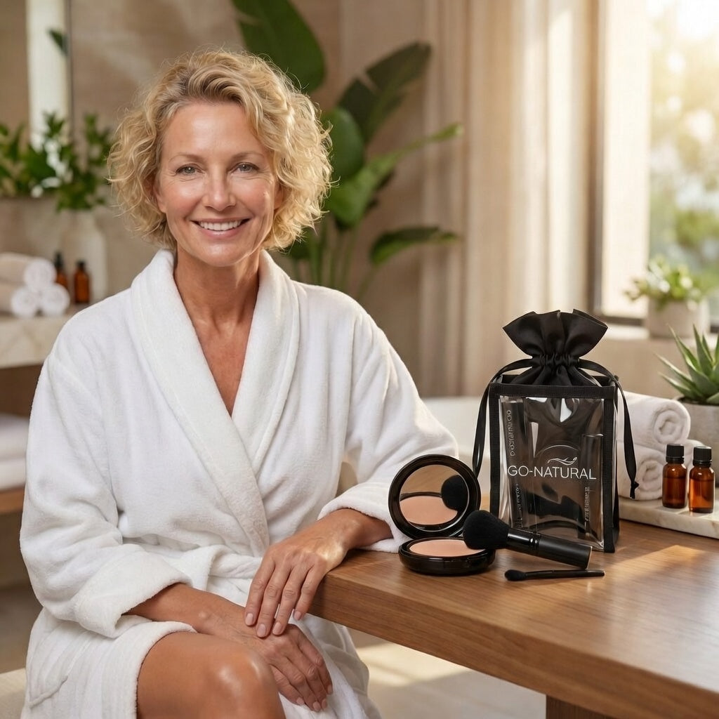 GO NATURAL® ALL-IN-ONE® Powder - Travel Gift Set  DestGlow