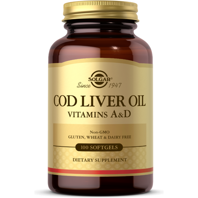 Solgar Norwegian Cod Liver Oil 250 Softgels - 5Oz by Pasteur Pharmacy