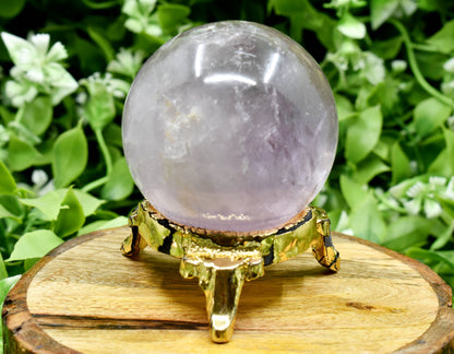 1Pc Amethyst Sphere Crystal Ball Healing Sphere.  DestGlow