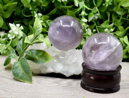 1Pc Amethyst Sphere Crystal Ball Healing Sphere.  DestGlow