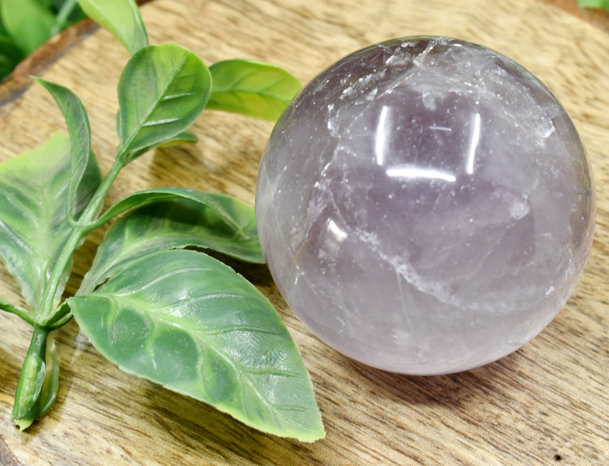1Pc Amethyst Sphere Crystal Ball Healing Sphere.  DestGlow