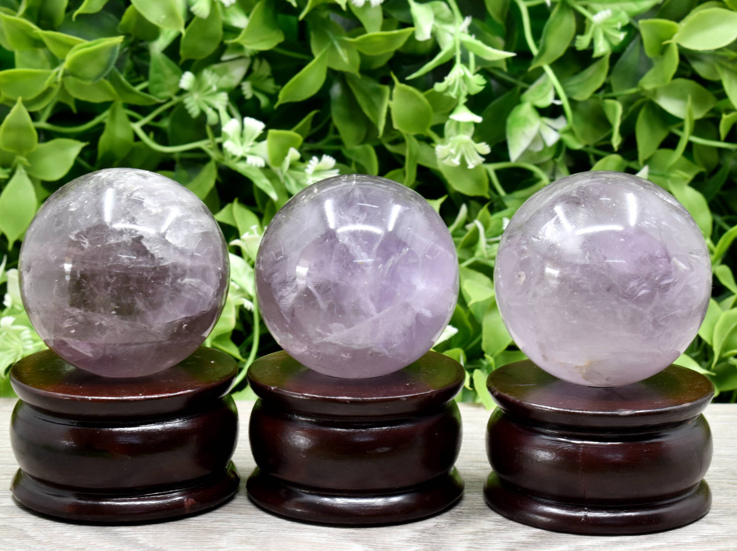 1Pc Amethyst Sphere Crystal Ball Healing Sphere.  DestGlow