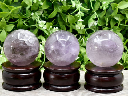 1Pc Amethyst Sphere Crystal Ball Healing Sphere.  DestGlow