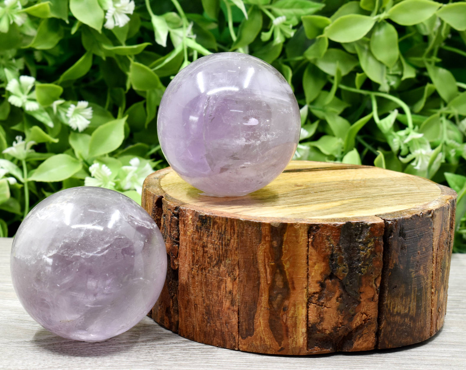 1Pc Amethyst Sphere Crystal Ball Healing Sphere.  DestGlow