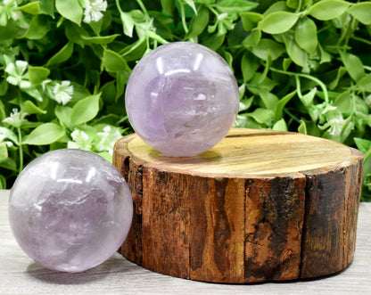 1Pc Amethyst Sphere Crystal Ball Healing Sphere.  DestGlow