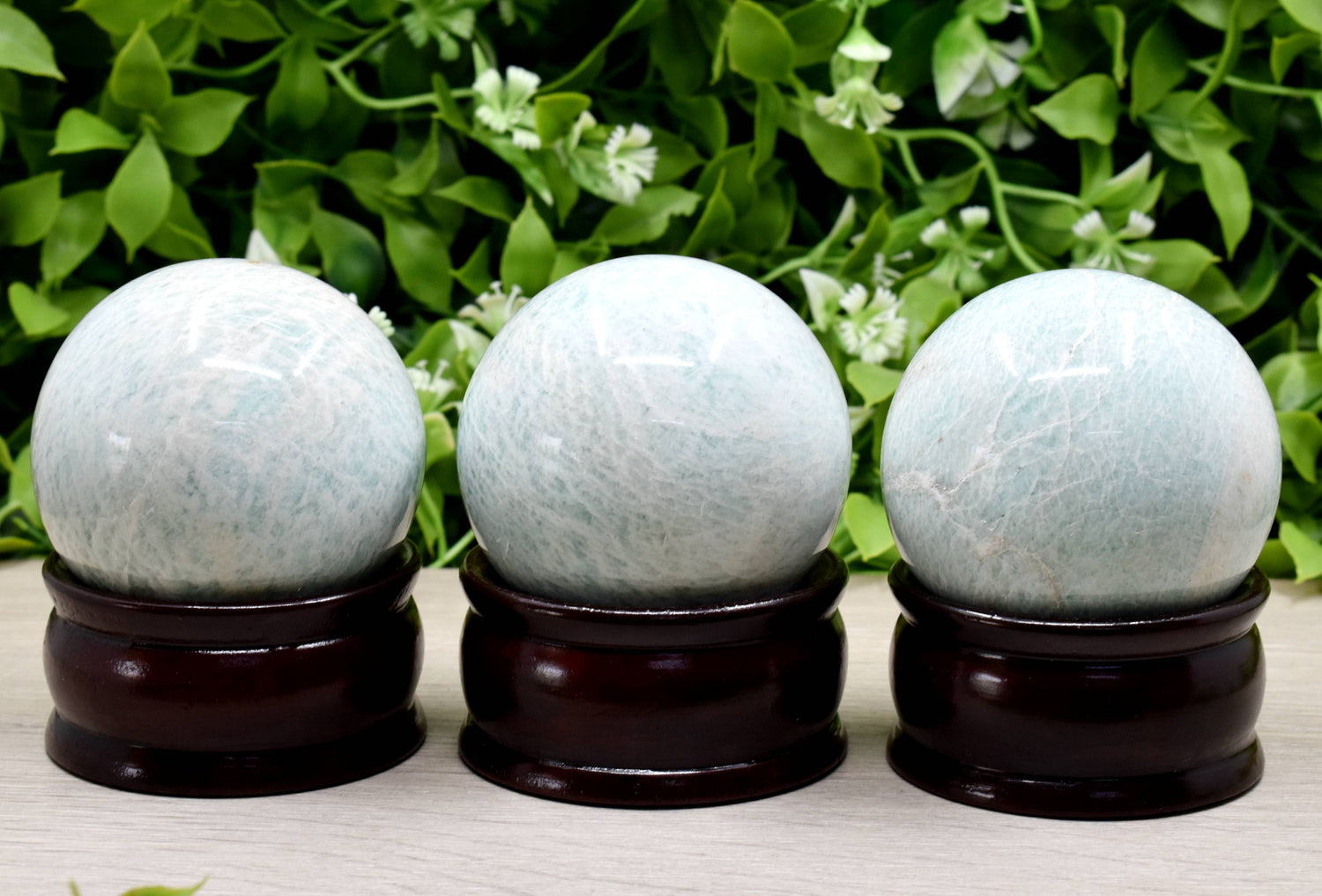 1Pc Amazonite Sphere, Crystal Ball Healing Sphere