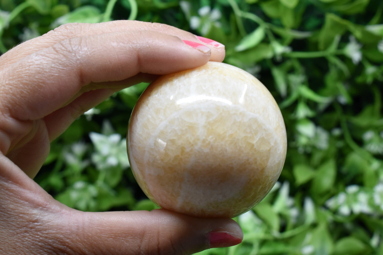 1Pc Aragonite Sphere Crystal Ball Healing Sphere.  DestGlow