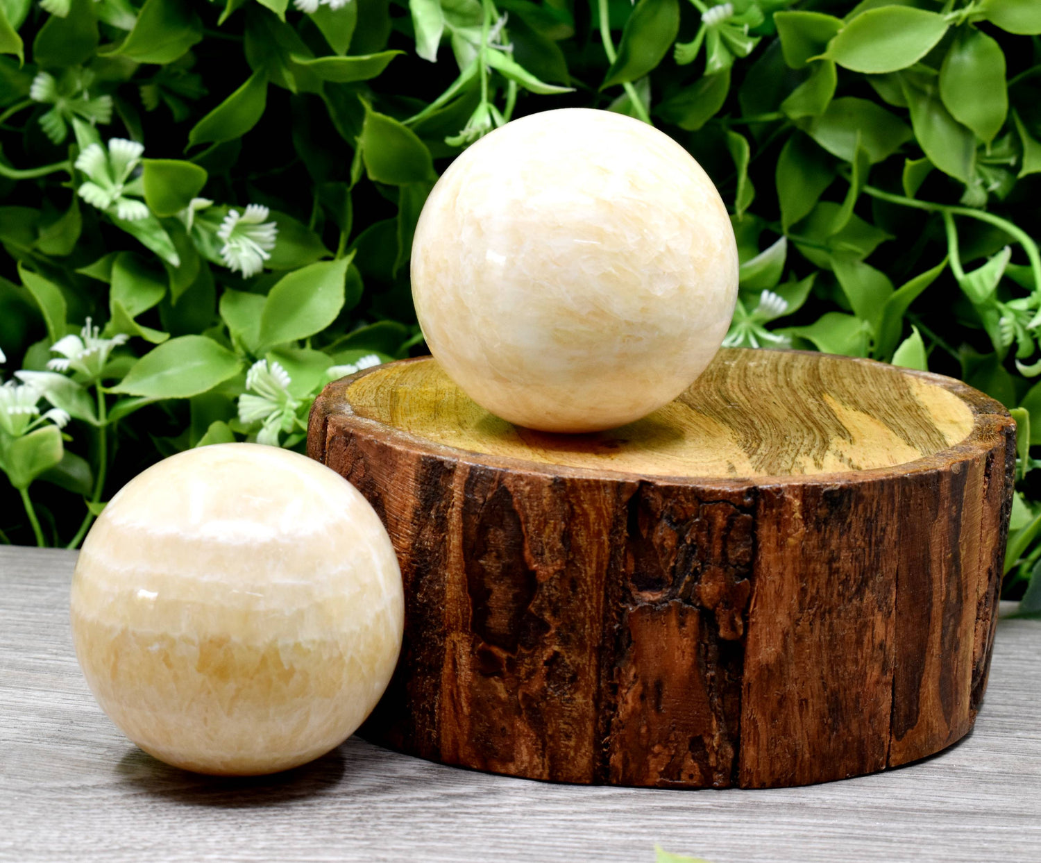 1Pc Aragonite Sphere Crystal Ball Healing Sphere.  DestGlow