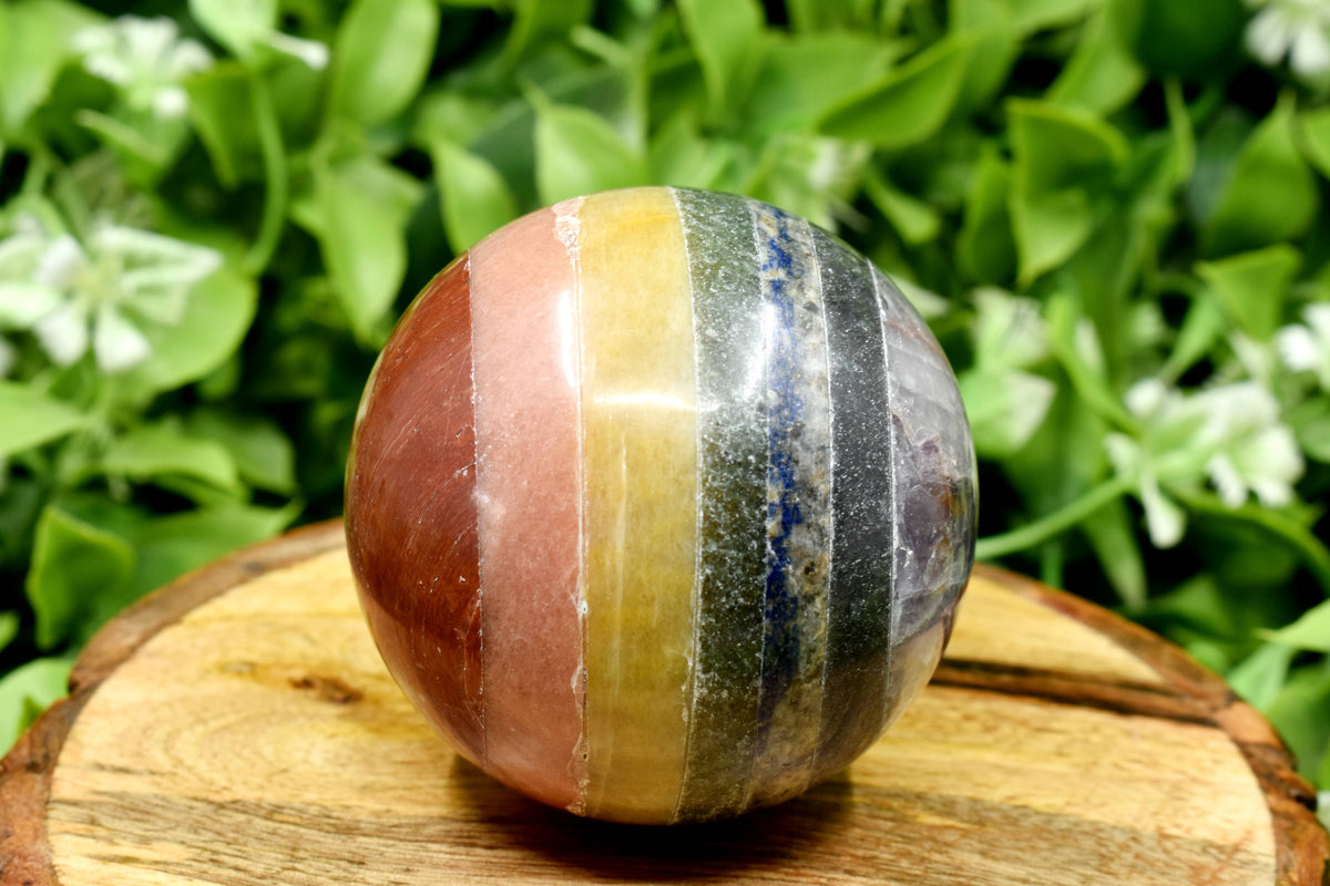 1Pc Bonded Chakra Sphere Crystal Ball Healing Sphere
