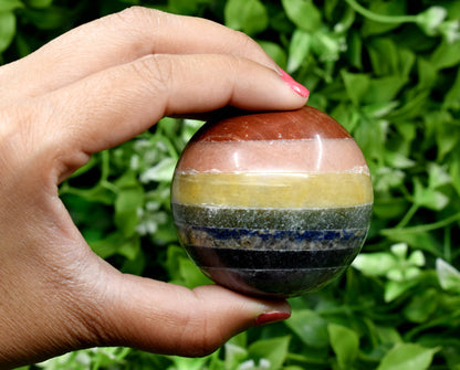1Pc Bonded Chakra Sphere Crystal Ball Healing Sphere