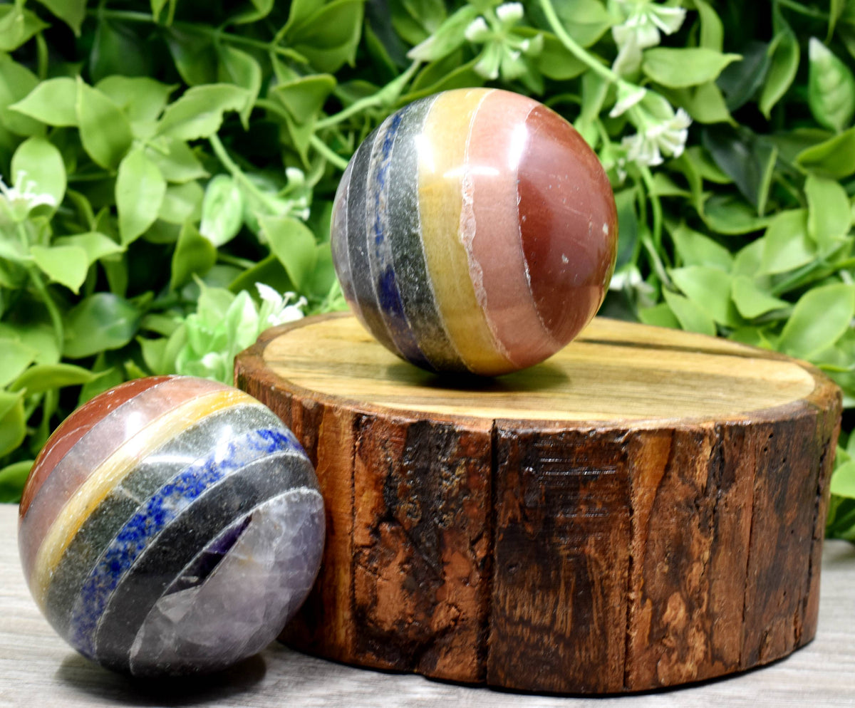 1Pc Bonded Chakra Sphere Crystal Ball Healing Sphere