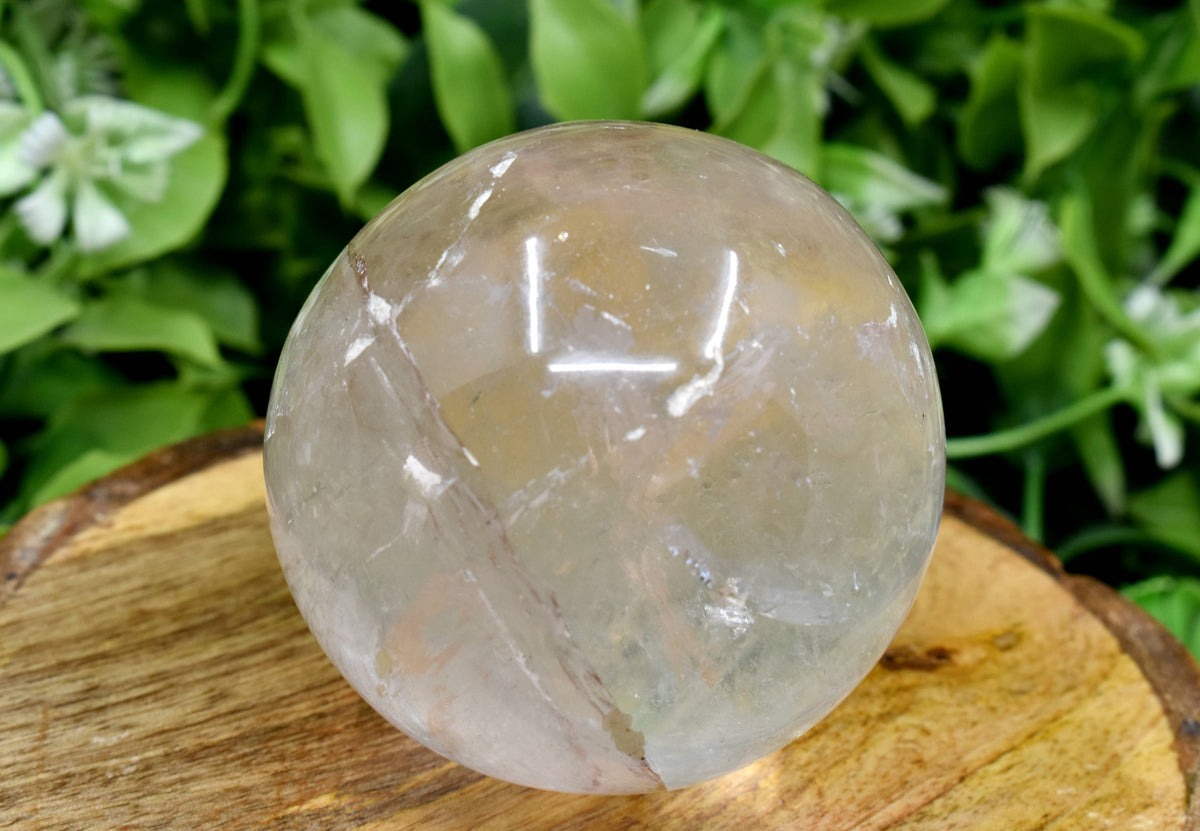 1Pc Crystal Quartz Sphere Crystal Ball Healing Sphere.  DestGlow