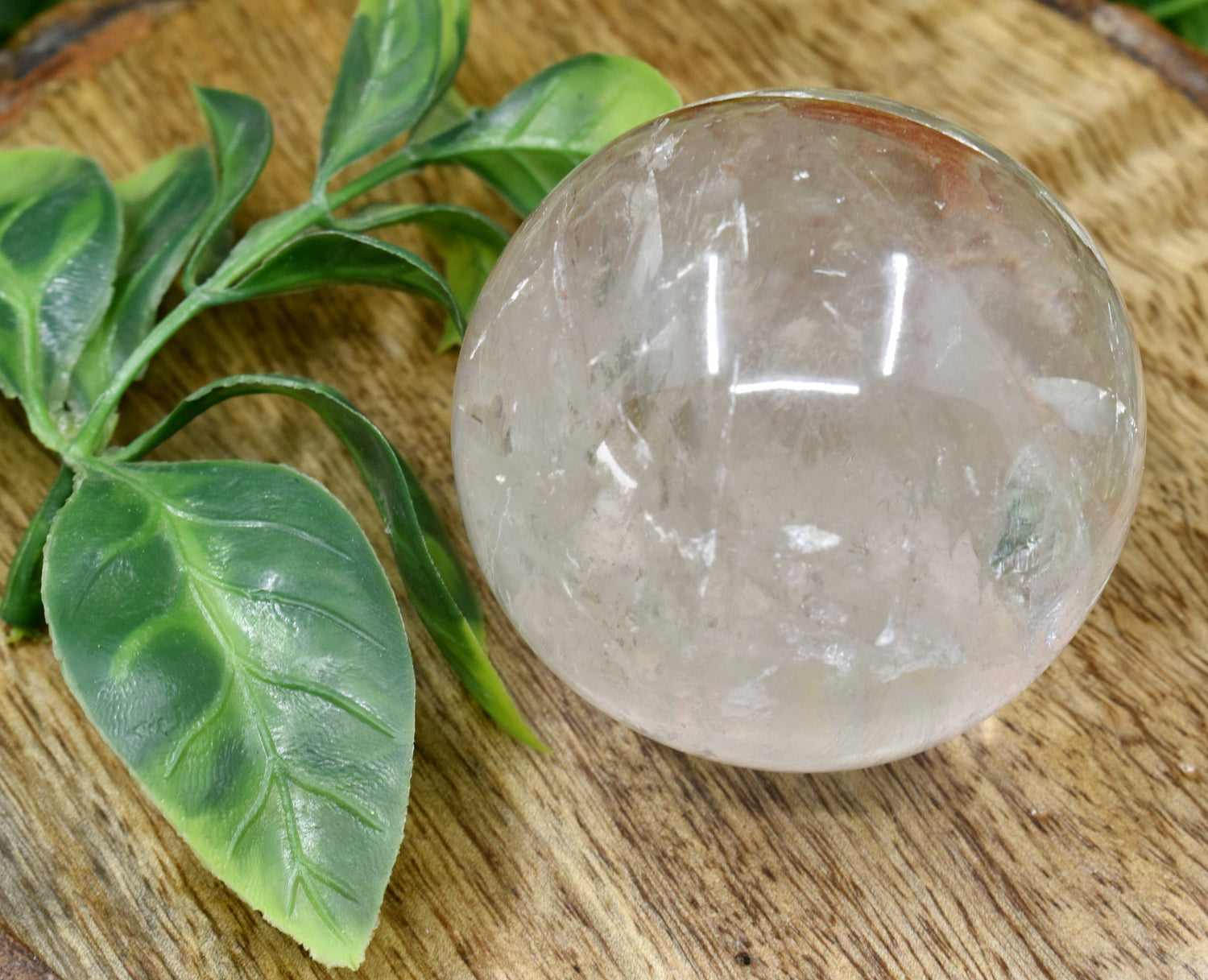 1Pc Crystal Quartz Sphere Crystal Ball Healing Sphere.  DestGlow
