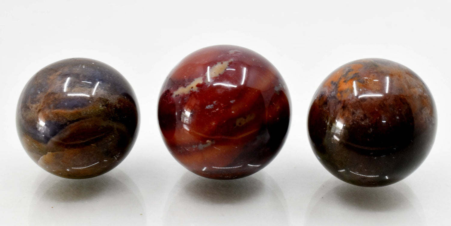 1Pc Fancy Jasper Sphere Crystal Ball Healing Sphere  DestGlow