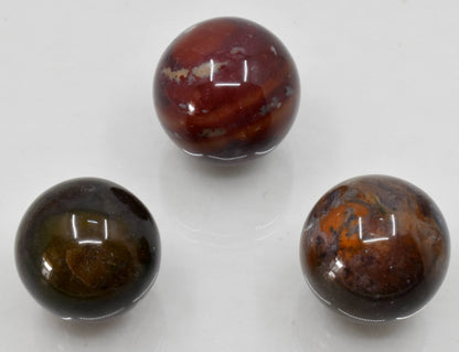 1Pc Fancy Jasper Sphere Crystal Ball Healing Sphere  DestGlow