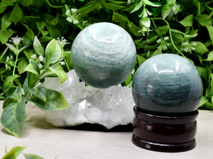1Pc Green Aventurine Sphere Crystal Ball Healing Sphere  DestGlow