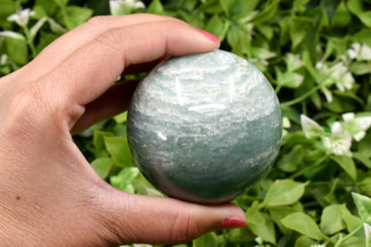 1Pc Green Aventurine Sphere Crystal Ball Healing Sphere  DestGlow