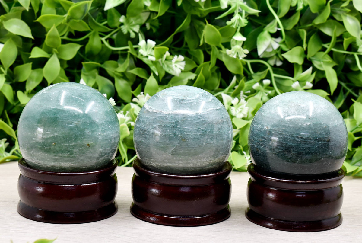 1Pc Green Aventurine Sphere Crystal Ball Healing Sphere  DestGlow